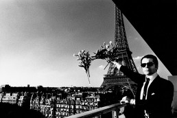 Helmut Newton, Karl Lagerfeld, Paris, 1976
