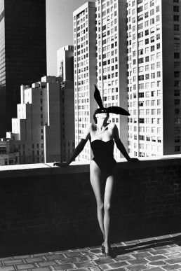 Helmut Newton, Elsa Peretti as a Bunny, New York, 1975