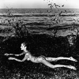 Helmut Newton, Nude in Seaweed, Saint-Tropez, 1981